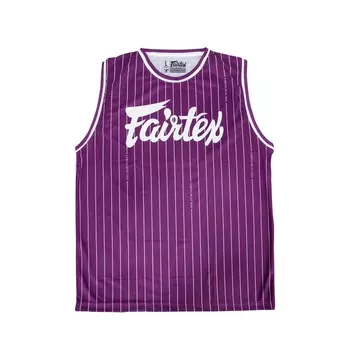 Майка для тайского бокса Fairtex MTT41, размер S, фиолетовый