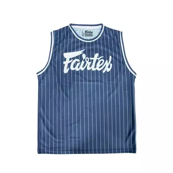 Майка для тайского бокса Fairtex MTT41, размер M, синий