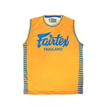 Майка для тайского бокса Fairtex MTT42, размер M, оранжевый