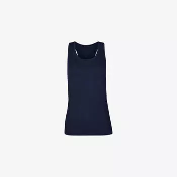 Майка для тренировок Sweaty Betty из эластичной ткани бесшовная, синий