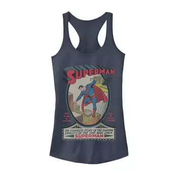 Майка для юниоров DC Comics Superman Daring Explosing с обложкой комиксов Licensed Character
