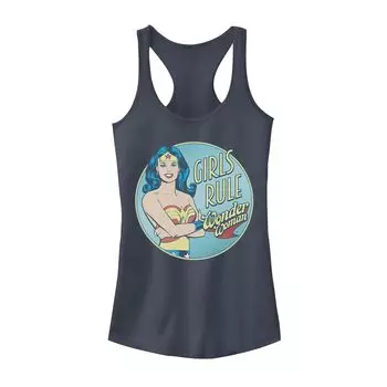 Майка для юниоров DC Comics Wonder Woman "Girls Rule" Licensed Character