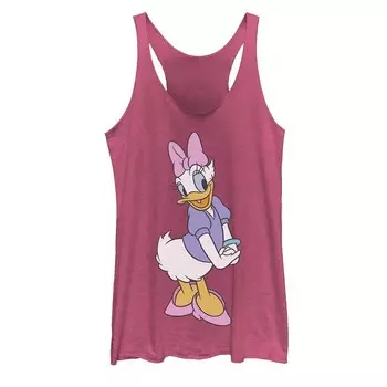 Майка для юниоров Disney Daisy Duck в традиционной позе Licensed Character, цвет Pink Heather