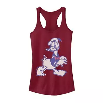 Майка для юниоров Disney Donald Duck в винтажном стиле с портретным эскизом Licensed Character