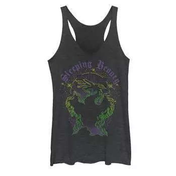 Майка для юниоров Disney Princesses Auroras Dream Neon Line Art Graphic Tank Licensed Character