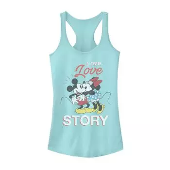 Майка для юниоров Disney's Mickey Mouse & Minnie True Love Story Licensed Character
