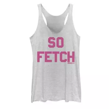 Майка для юниоров «Дрянные девчонки» ярко-розового цвета So Fetch Licensed Character