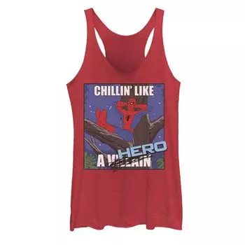 Майка для юниоров Marvel Spider-Man Chillin’ Like A Hero Marvel