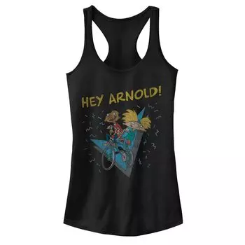 Майка для юниоров Nickelodeon "Hey Arnold" Gerald Handlebars Retro Bike Ride Licensed Character