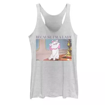 Майка для юниоров с портретом Disney's The Aristocats Marie "Because I'm A Lady" Licensed Character