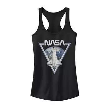 Майка для юниоров с треугольным логотипом NASA Earth Shuttle Flight Licensed Character
