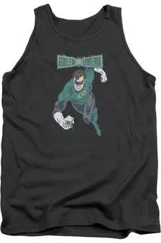 Майка для взрослых DC Comics Dessaturated Green Lantern Gildan