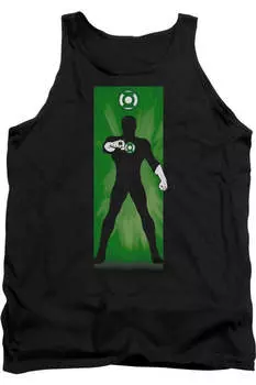 Майка для взрослых DC Comics Green Lantern Block Gildan