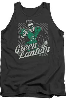 Майка для взрослых DC Comics Ring Rays Gildan, цвет charcoal