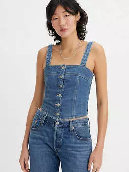 Майка Drea Levi's, цвет Paper Map - Medium Wash