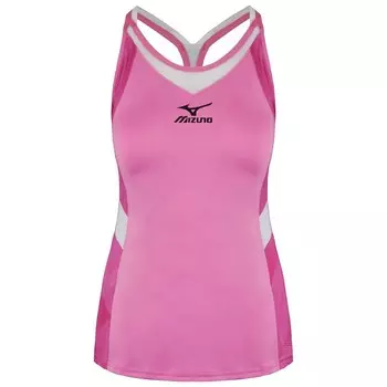 Майка drylite цвета Mizuno, розовый