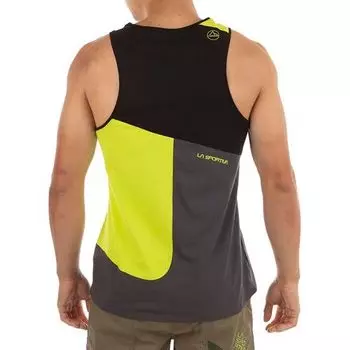 Майка Dude – мужская La Sportiva, цвет Carbon/Lime Punch