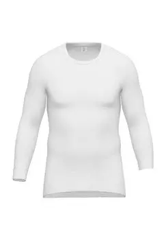 Майка двойная резинка 433, круглый вырез, мужская AMMANN, белый