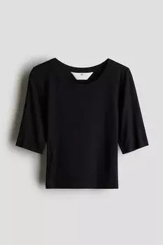 Майка джерси H&M, черный