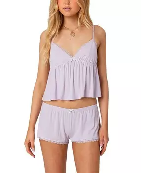 Майка Edikted Buffy Babydoll, фиолетовый