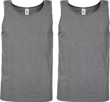 Майка Erwin Mller 2er Pack, цвет grau meliert