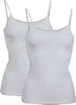 Майка Erwin Mller 2er Pack, цвет hellgrau meliert
