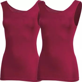 Майка Erwin Mller 2er Pack, цвет rubin