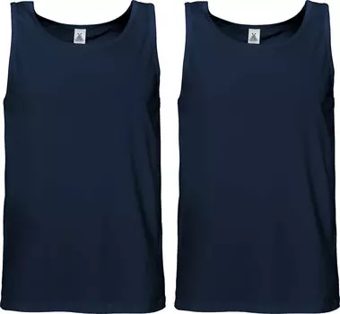 Майка Erwin Mller 2er Pack, темно синий