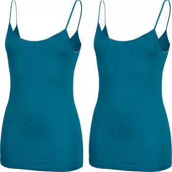 Майка Erwin Mller mit Spaghettitrgern 2er Pack, бензиновый