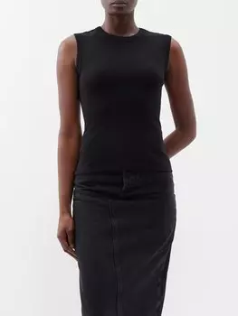 Майка esme из органического хлопка FLORE FLORE, черный