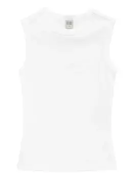 Майка Esme с круглым вырезом FLORE FLORE, белый