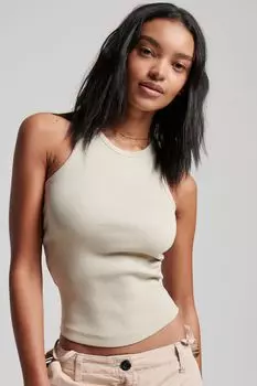 Майка Essential телесного цвета Superdry