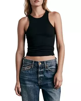 Майка Essential в рубчик со спиной-борцовкой rag & bone