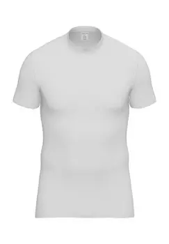 Майка Fine Ribb 181, воротник стойка, мужская AMMANN, белый