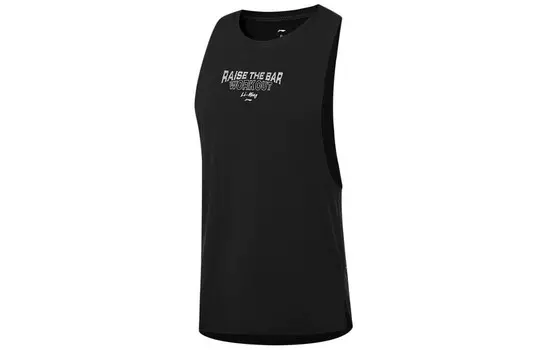 Майка Fitness Series для мужчин, черный Lining, черный