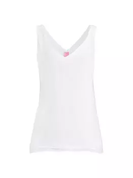 Майка Florin с V-образным вырезом Lilly Pulitzer, белый