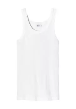 Майка "Фридрих", овальный вырез, двойная резинка, мужская Schiesser REVIVAL, белый