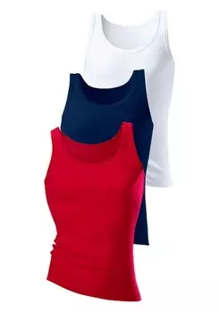 Майка H.I.S, смешанные цвета