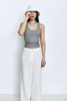 Майка H&M, серый