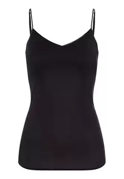 Майка Hanro BH Hemd Cotton Seamless, черный