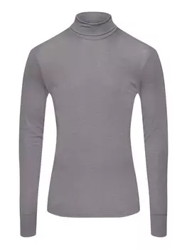 Майка Hanro Rollkragenshirt Woolen Silk, цвет nordic grey