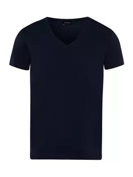 Майка Hanro V Shirt Cotton Superior, темно синий