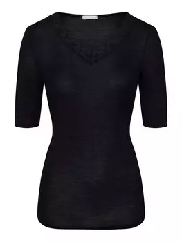 Майка Hanro Woolen Lace, черный