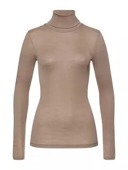 Майка Hanro Woolen Silk, коричневый
