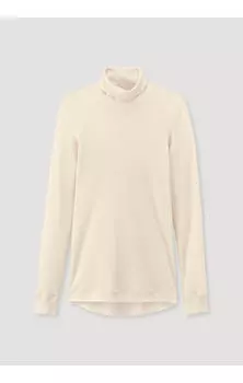 Майка Hessnatur Rollkragen Shirt, натуральный