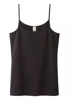 Майка Hessnatur Spaghettitrger Shirt, черный