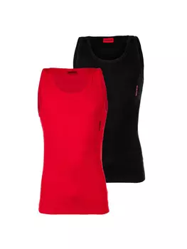 Майка HUGO, цвет schwarz/rot