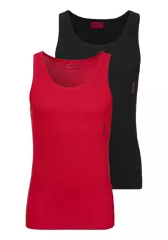 Майка HUGO Underwear "TANK TOP TWIN PACK 10217231 04" (2 шт. в упаковке, 2 шт. в упаковке), в наборе 2 шт, цвет Open Miscellaneous 986