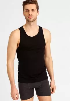 Майка Icebreaker ANATOMICA TANK, цвет Black/Monsoon