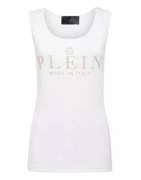 Майка Iconic Plein PHILIPP PLEIN, кремовый